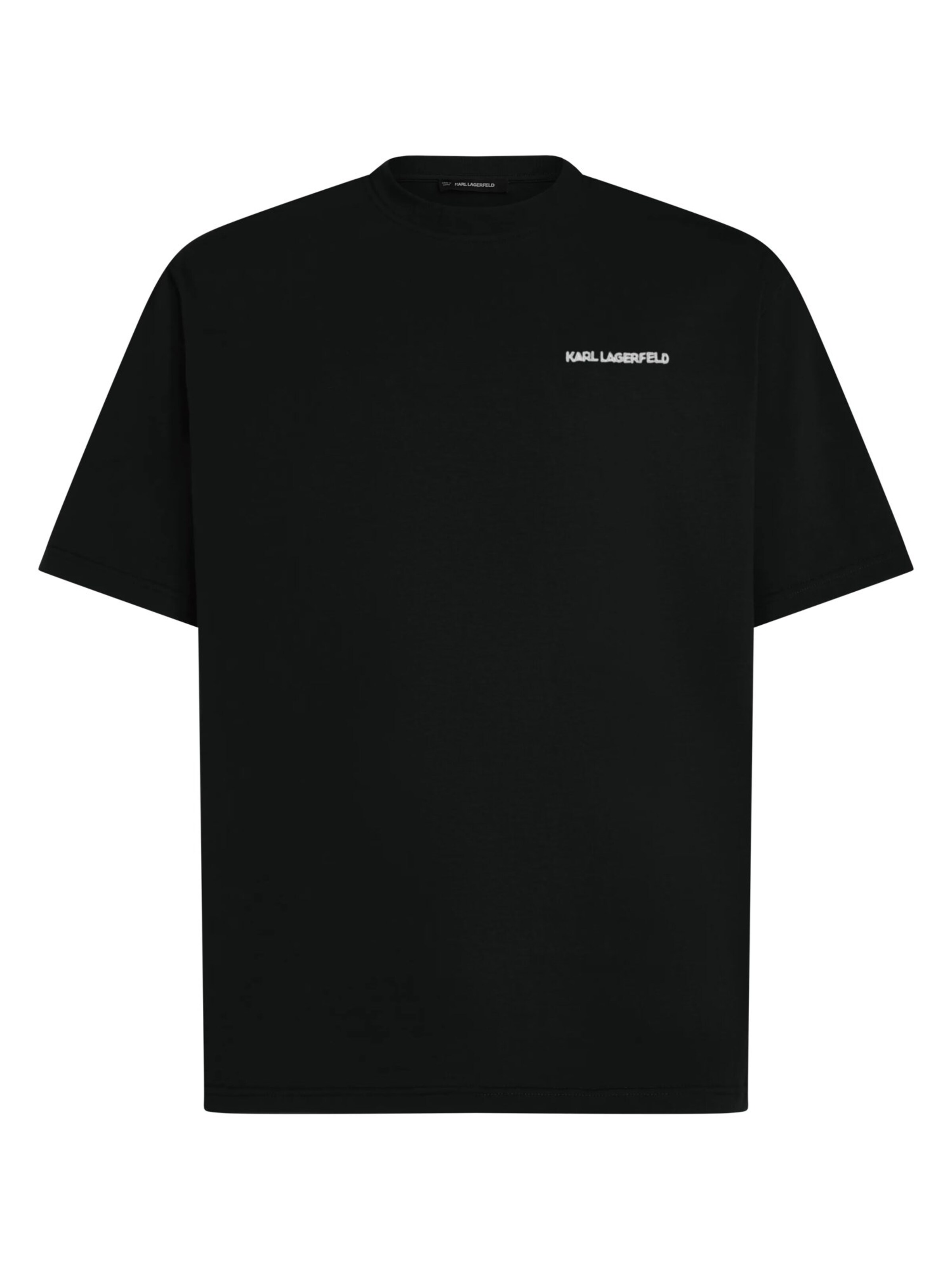 Karl Lagerfeld Shirt 'Après Ski Club' in Black: front