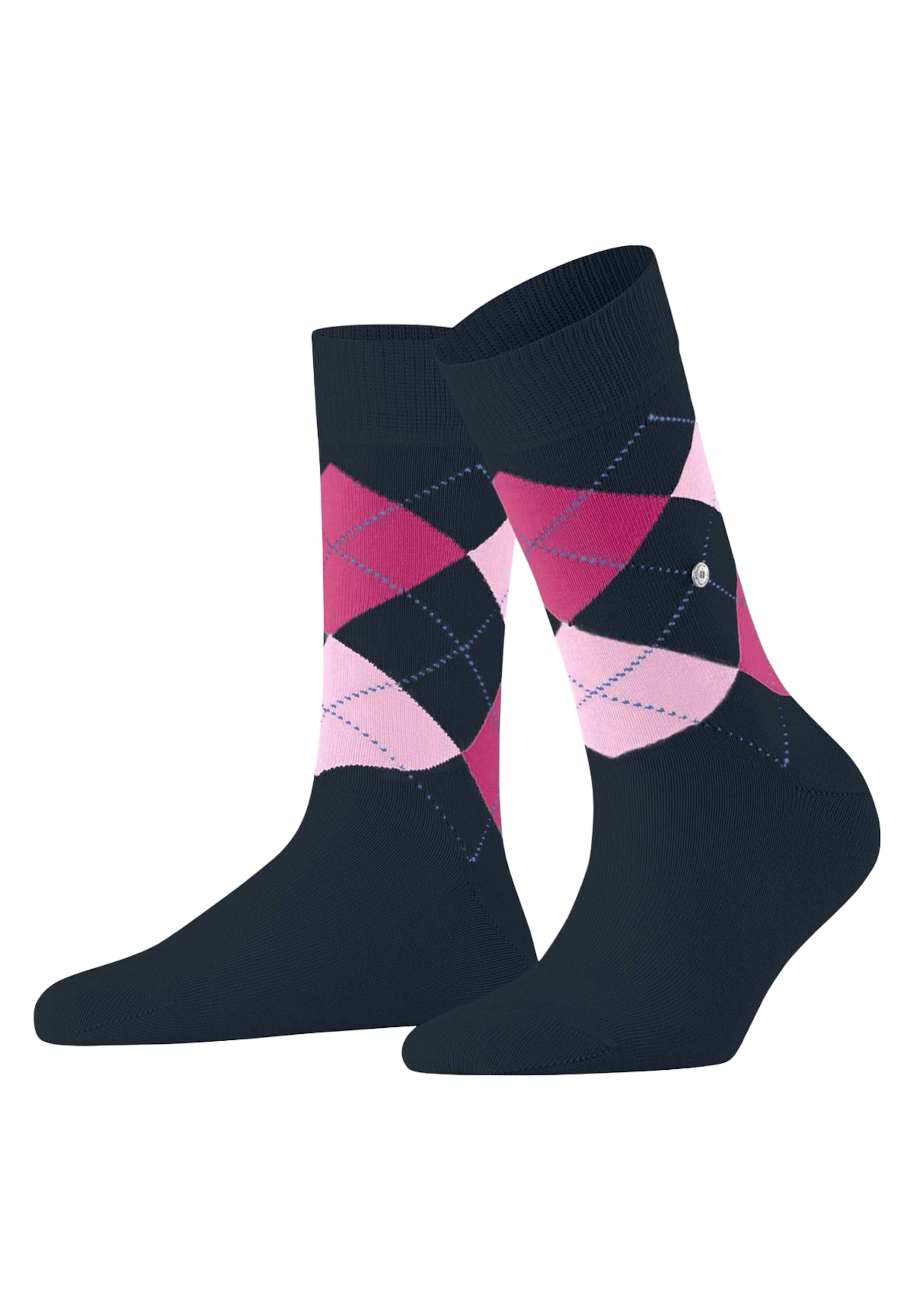 Chaussettes 'Queen' BURLINGTON en bleu : devant