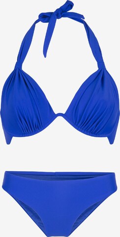 LingaDore T-shirt Bikini in Blue: front