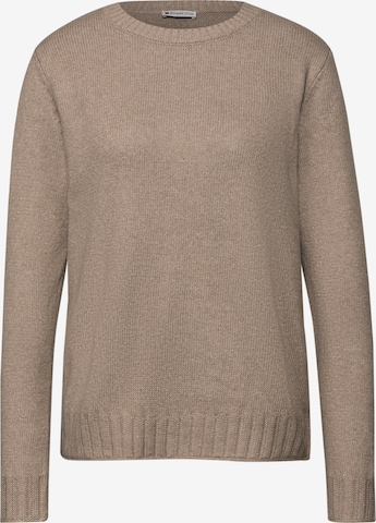 STREET ONE Pullover in Beige: Vorderseite