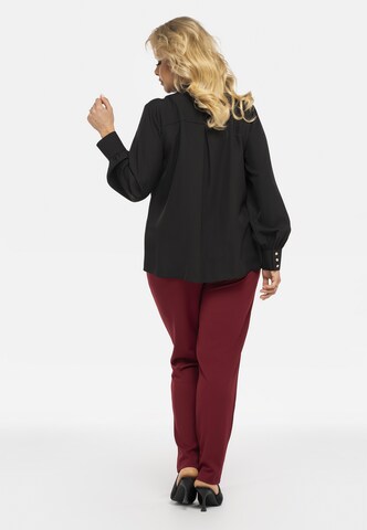 Karko Blouse 'West' in Zwart