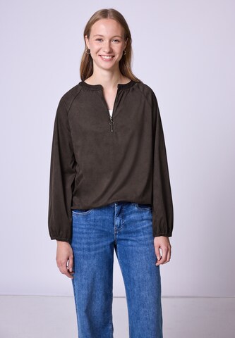 Street One Studio Bluse in Braun: Vorderseite