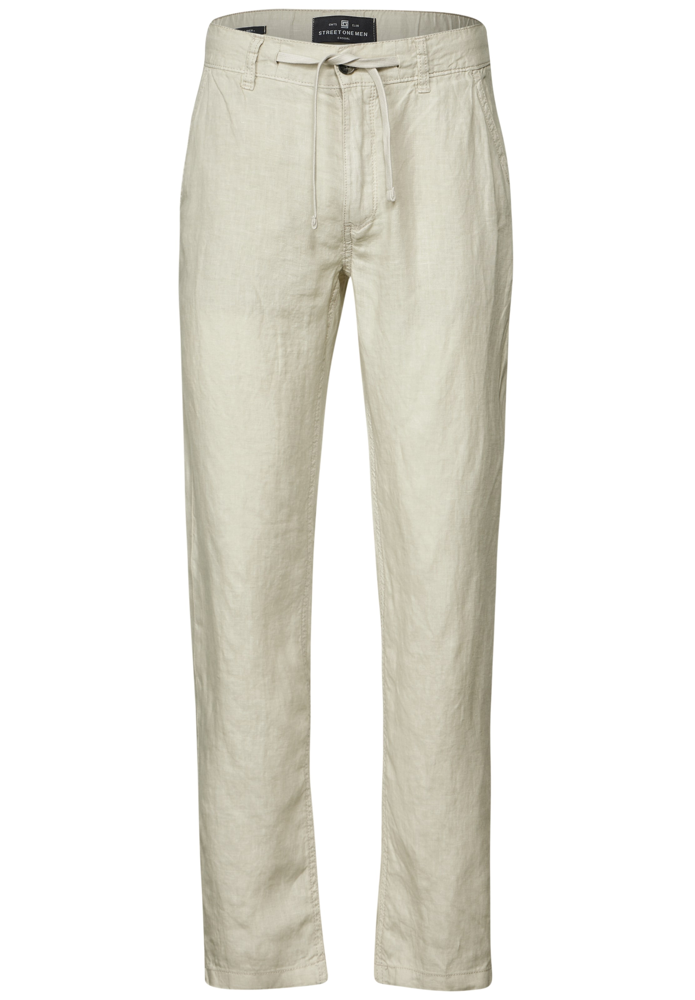 Street One MEN Chino Pants in Grey: front