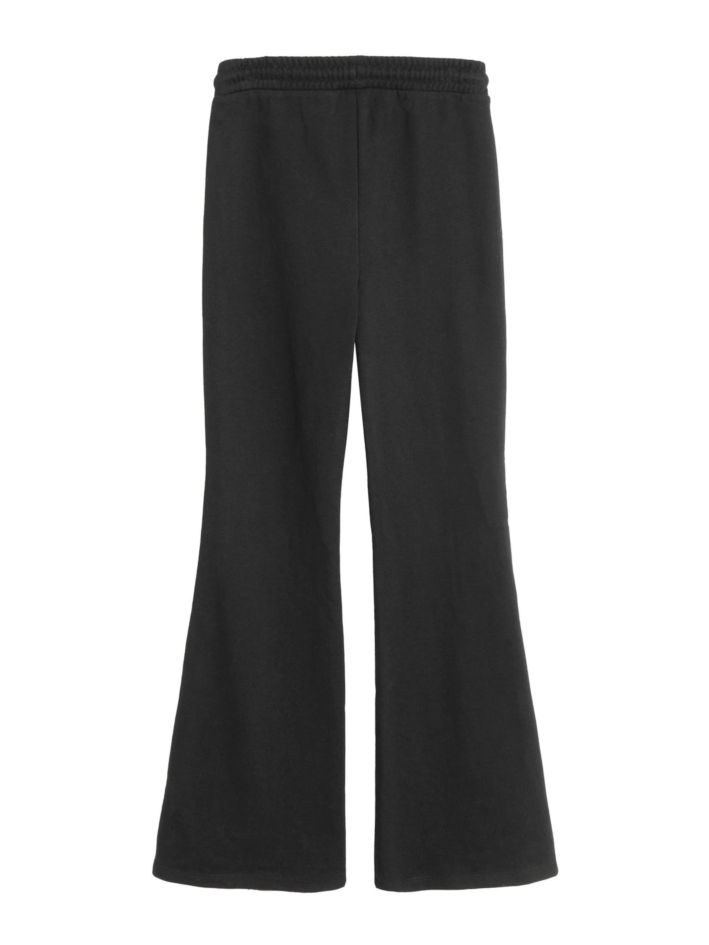 Cool Club - Acampanado Pantalón deportivo en negro