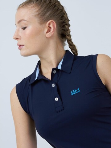 SPORTKIND Funktionsshirt 'Poloshirt'‌‌‌ in Blau
