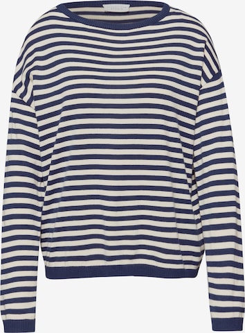 Street One Studio Sweater in Blue: front