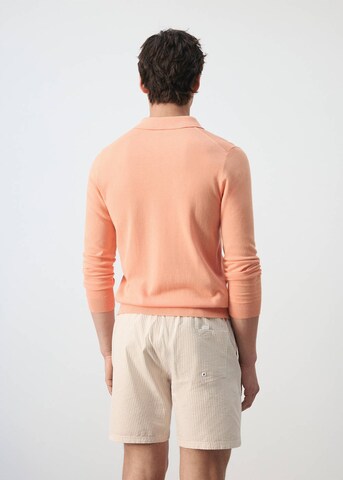 MANGO MAN Sweater 'Pedrosa' in Orange