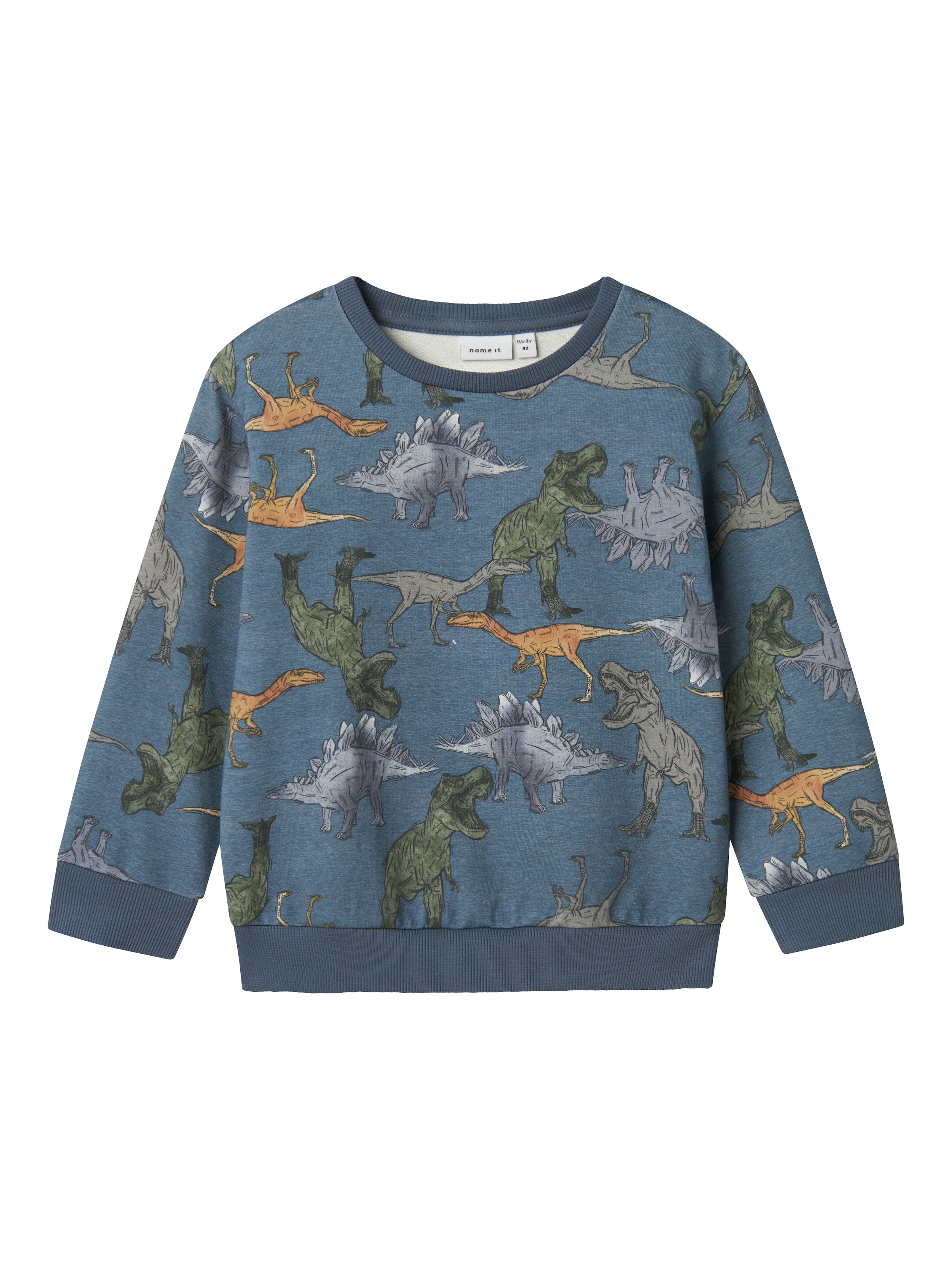 mėlyna NAME IT Megztinis be užsegimo 'NMMBenja': priekis