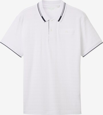 TOM TAILOR Shirt in White: front