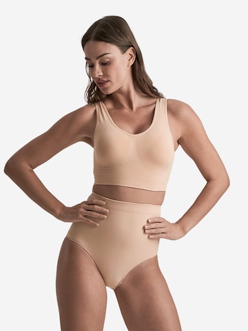 Slip scultant 'Soft Touch Seamless Mid Waist Brief' Bye Bra en beige