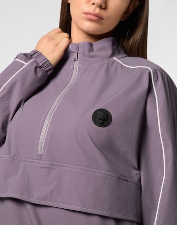 Plein Sport - Casaco deportivo 'Scratch' em roxo