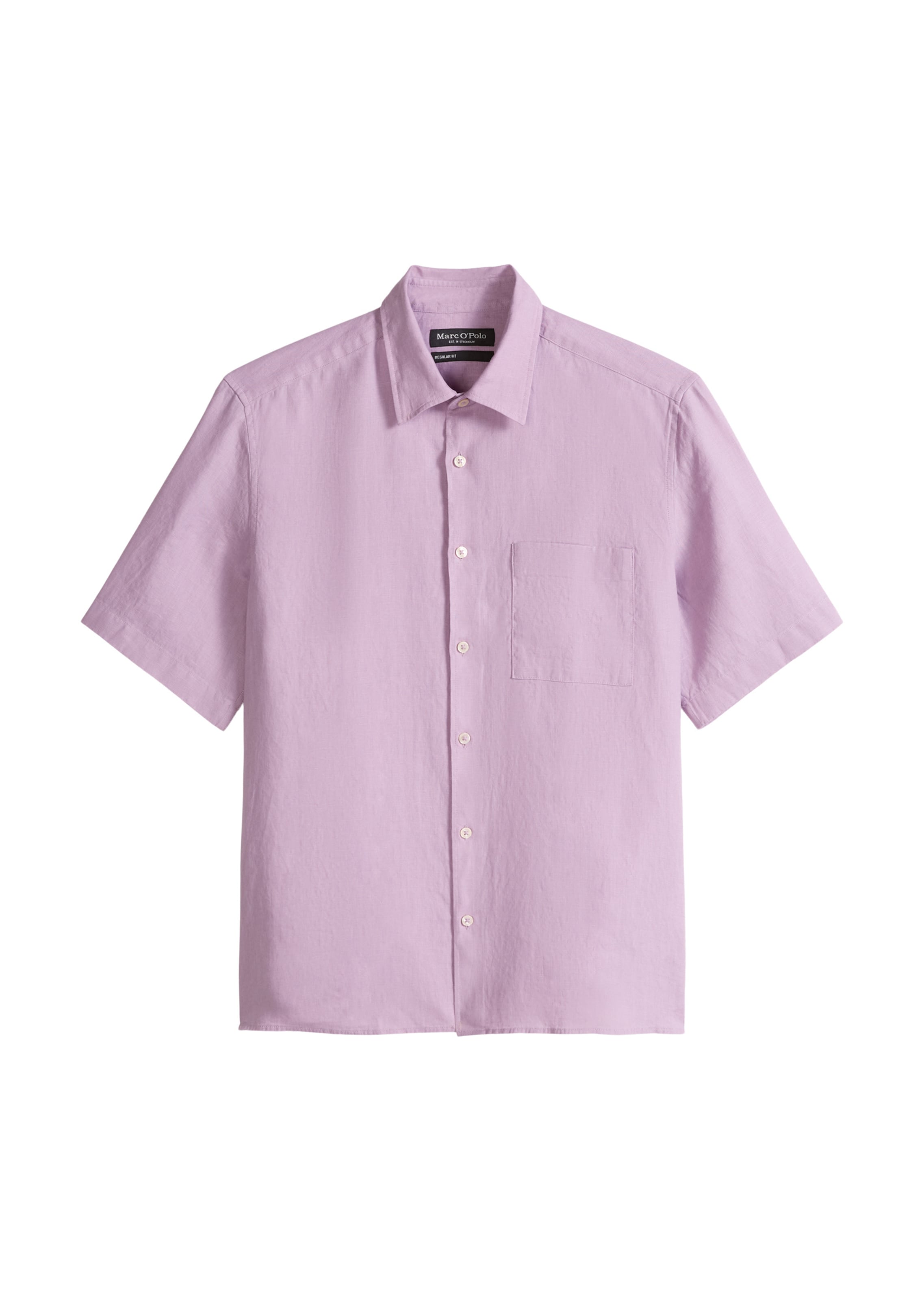 Marc O'Polo Hemd in Lila: Vorderseite