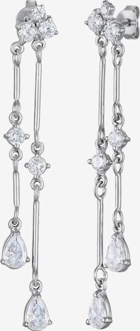 ELLI PREMIUM Ohrringe in Silber: Vorderseite