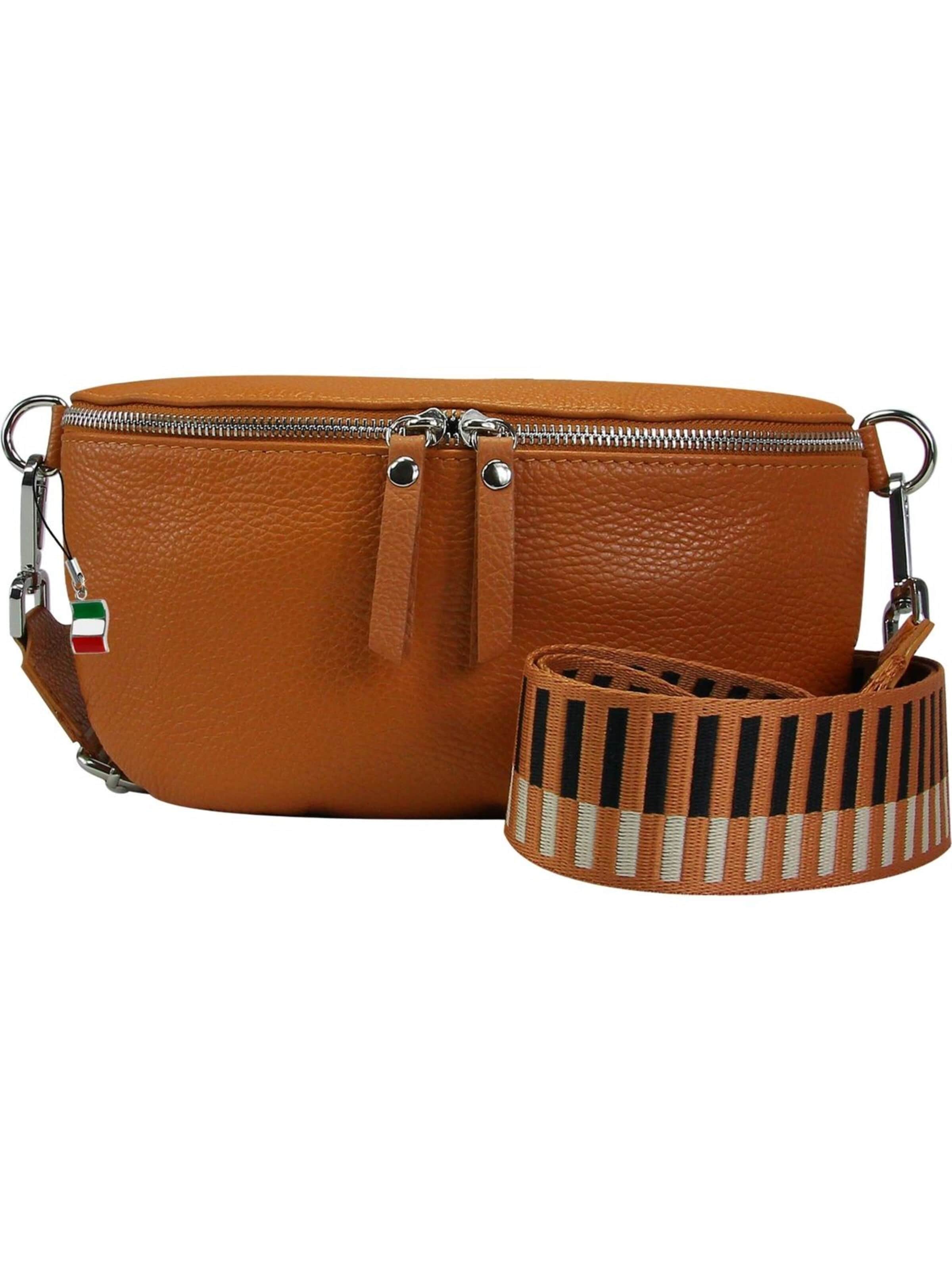 Sacs banane Florence en marron : devant