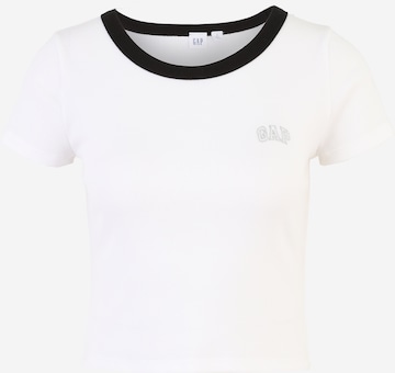 Maglietta di Gap Petite in bianco: frontale