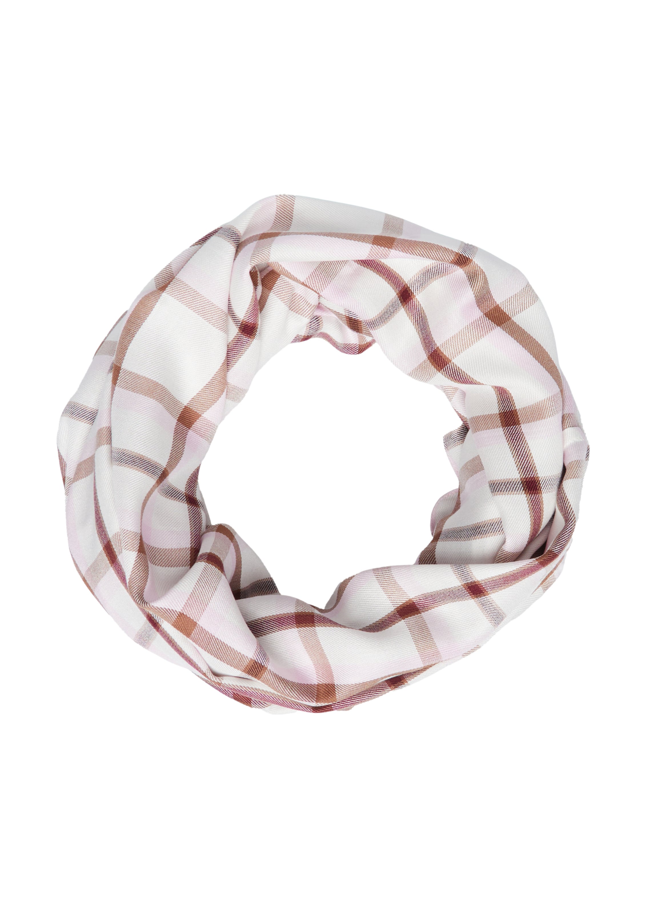 Écharpe tube s.Oliver en blanc : devant