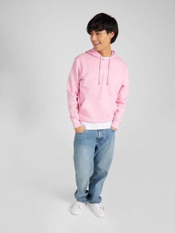 JACK & JONES Sweatshirt 'BLUARCHIE' in Pink
