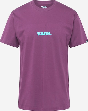 VANS - Camisa 'Lower Corecase' em roxo: frente