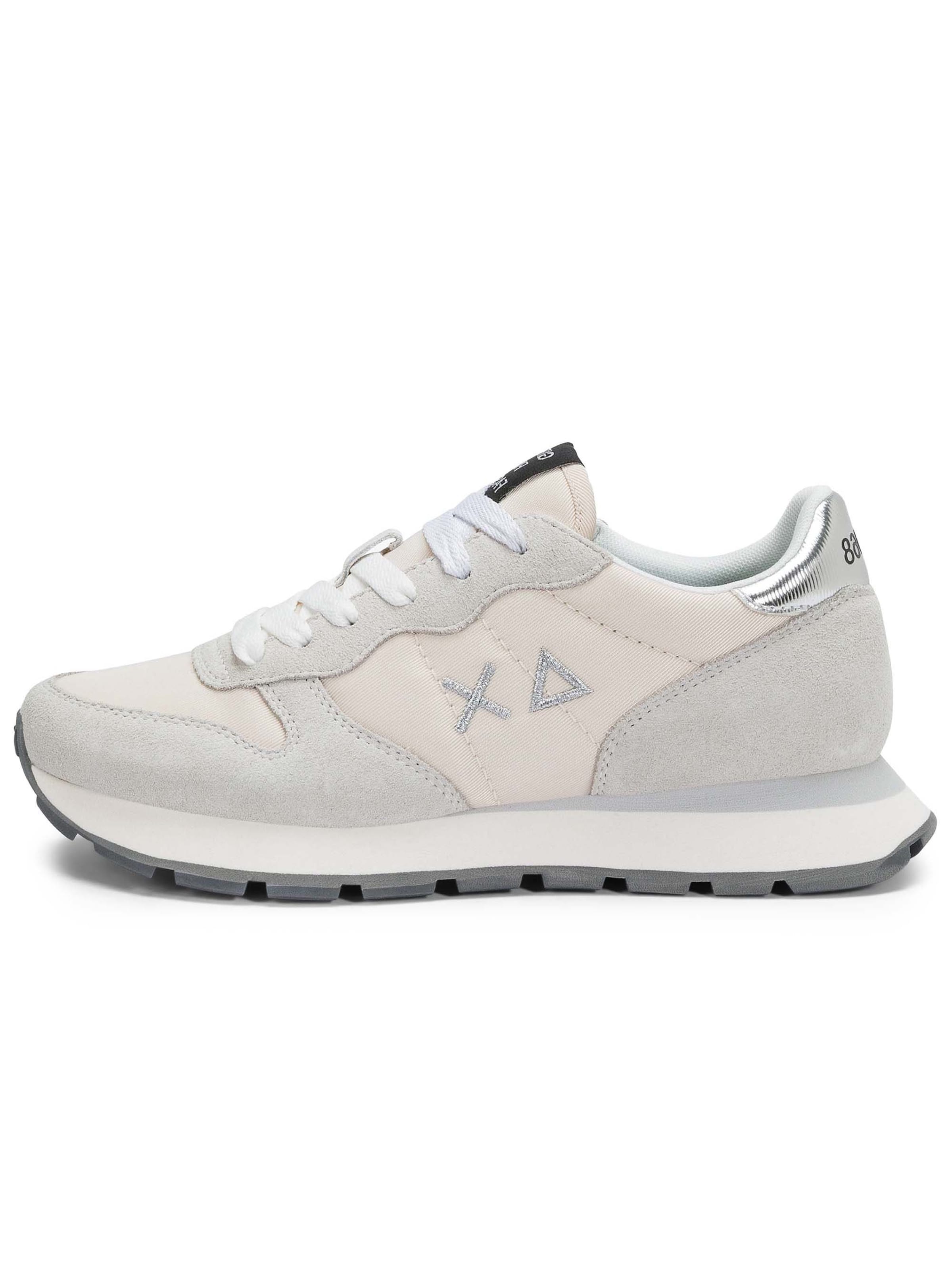 SUN68 Sneakers laag in Wit: voorkant