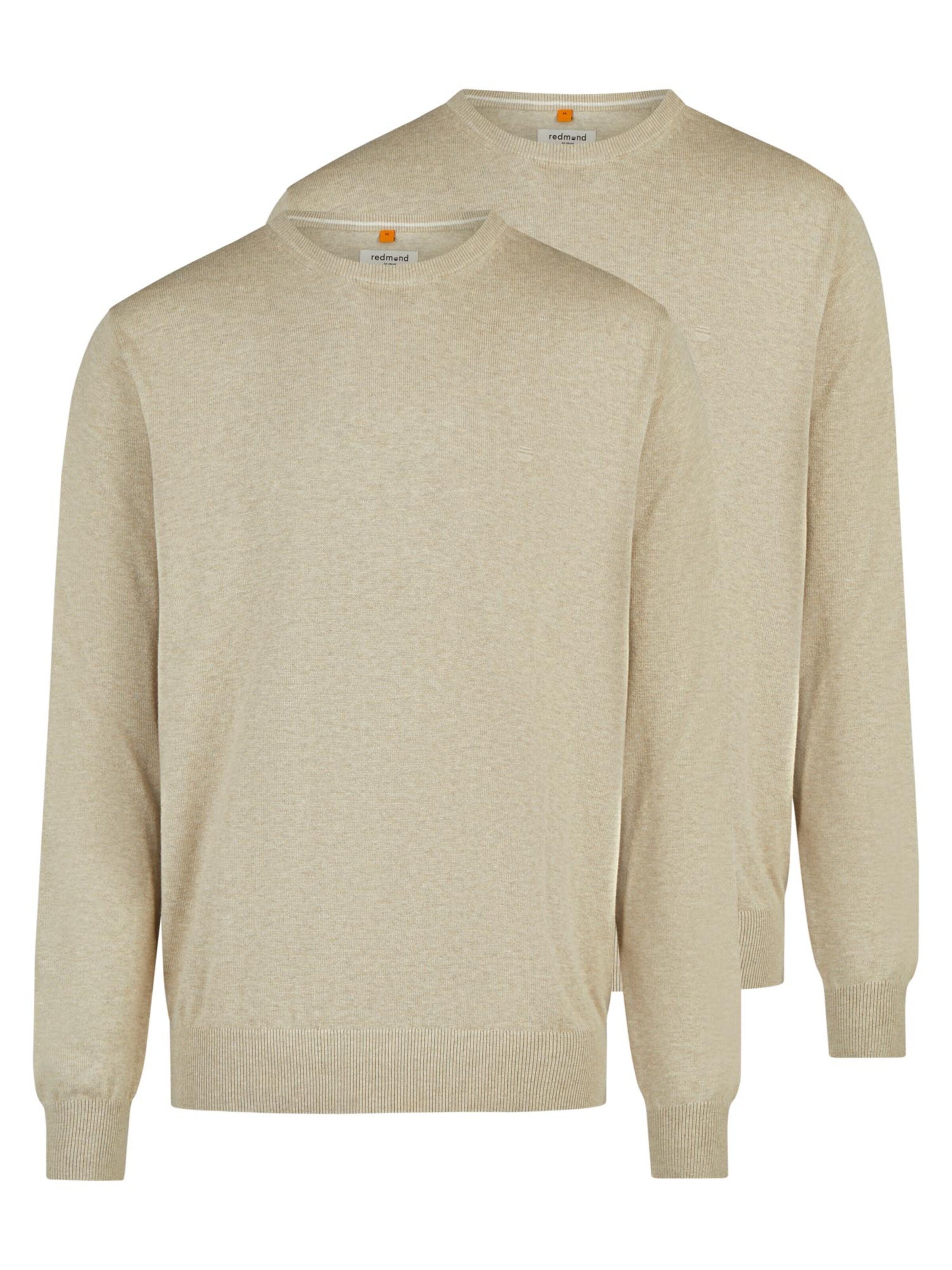 redmond Sweater 'Basic' in Beige: front