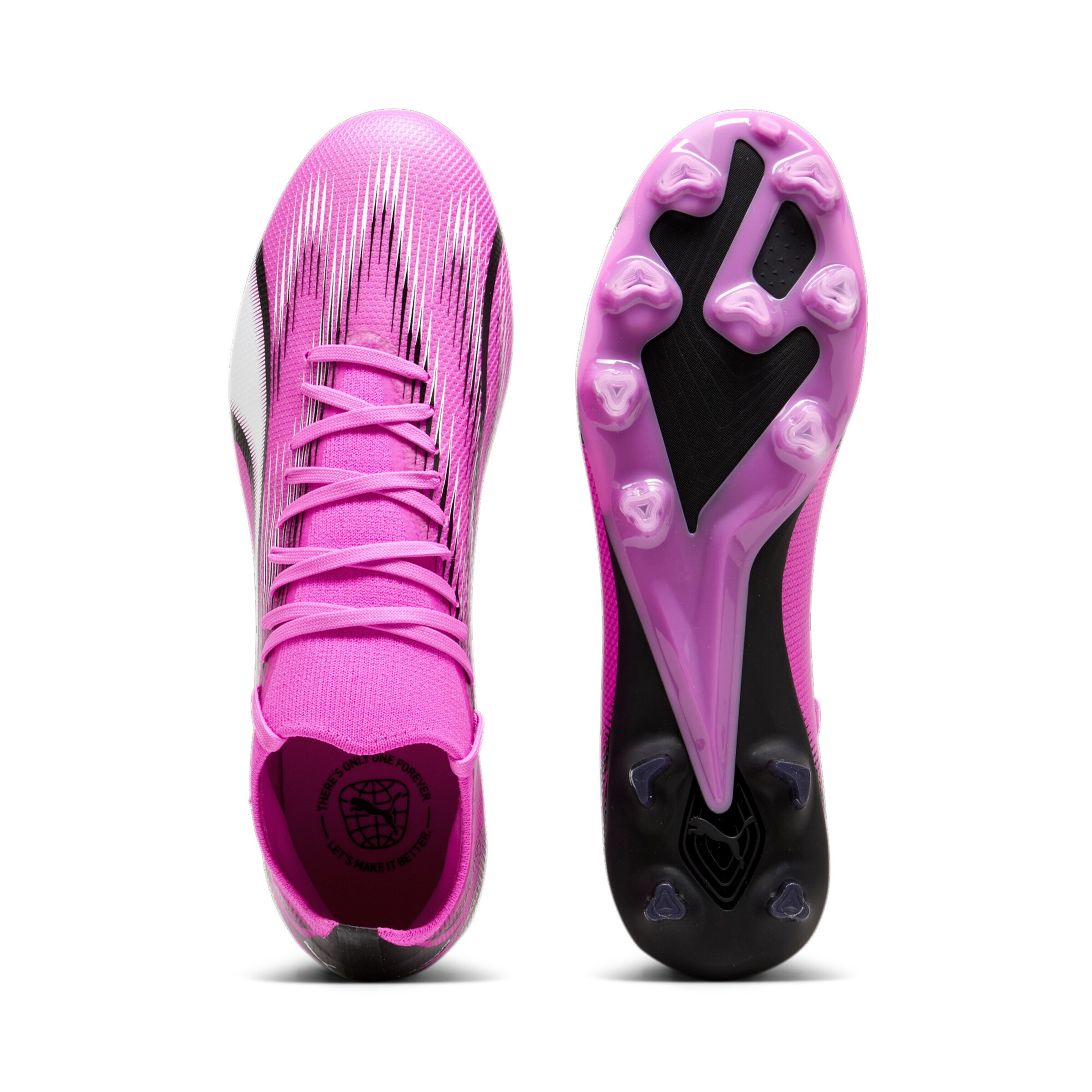 PUMA Soccer Cleats Ultra Match in Neon Pink ABOUT YOU