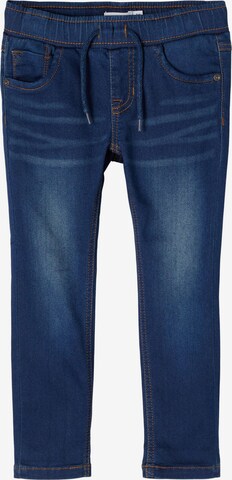 NAME IT - Slimfit Calças de ganga 'Robin' em azul: frente