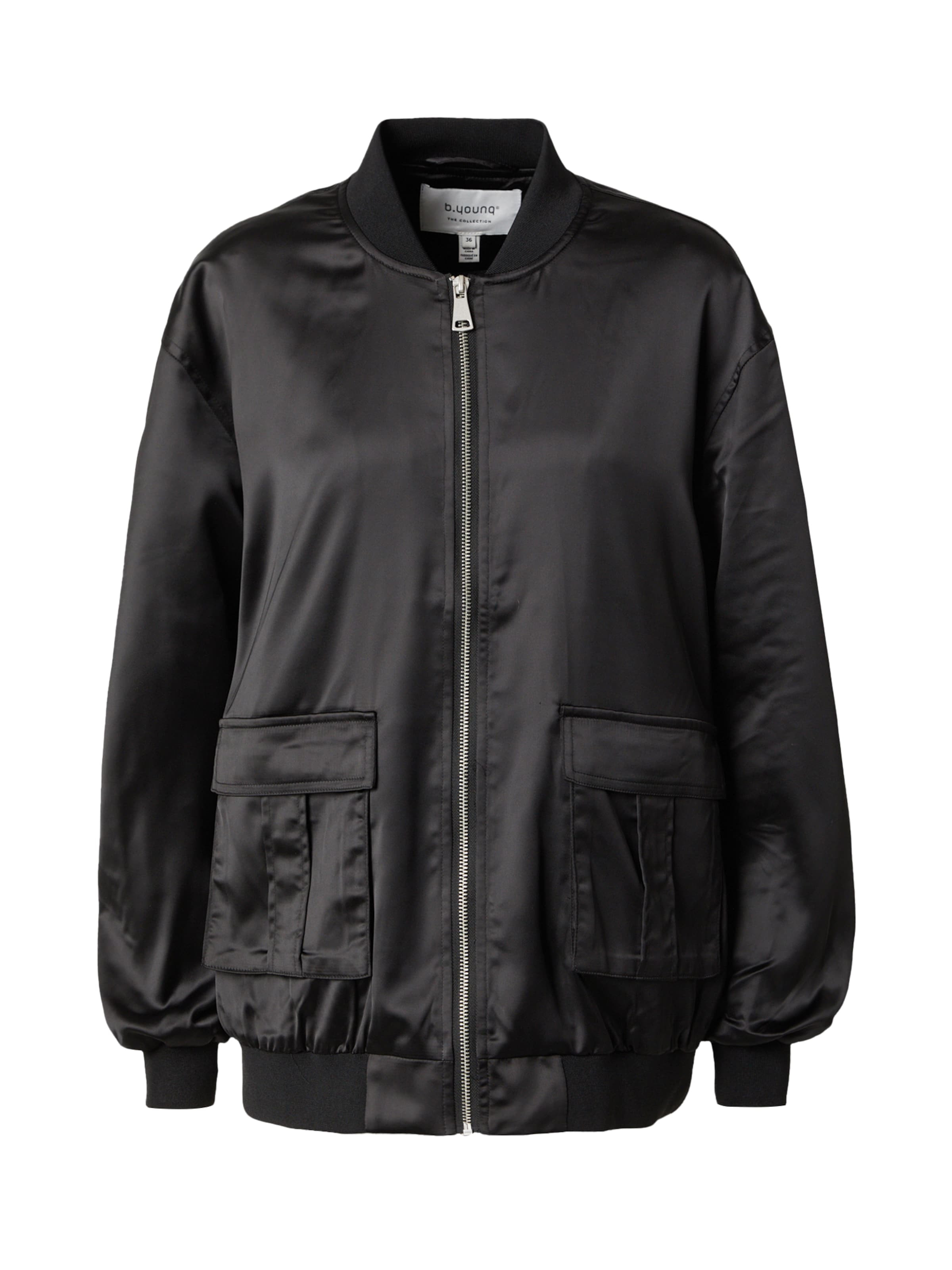 b.young Overgangsjakke 'ESTO' i sort: forside