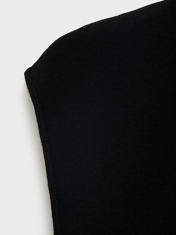 MANGO Knit dress 'HEMIN' in Black