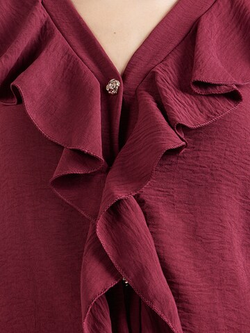 Hailys Blouse 'Ro44wena' in Red