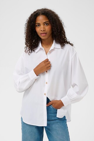 Kaffe Blouse 'KAnoella' in White: front