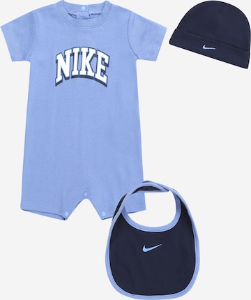 Nike Sportswear Set in Blue: front