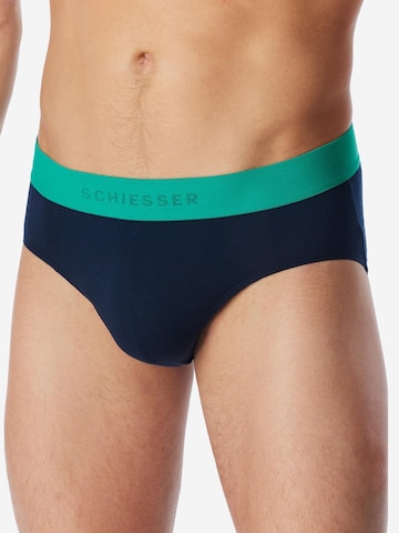 SCHIESSER Slip - kék