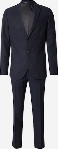 Veste de costume 'Madison' Jack & Jones Premium en bleu : devant
