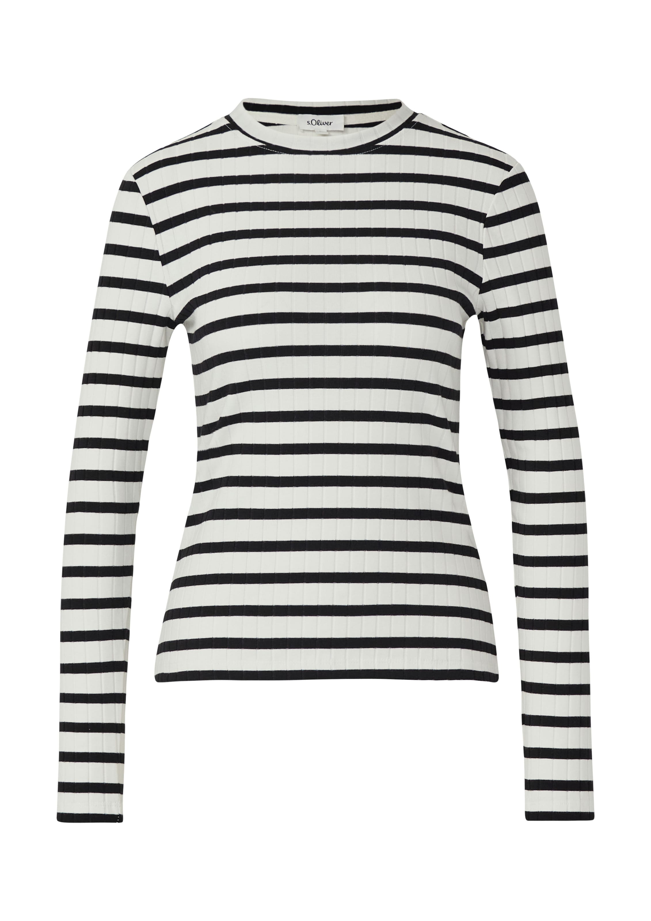 s.Oliver Shirt in Weiß: Vorderseite