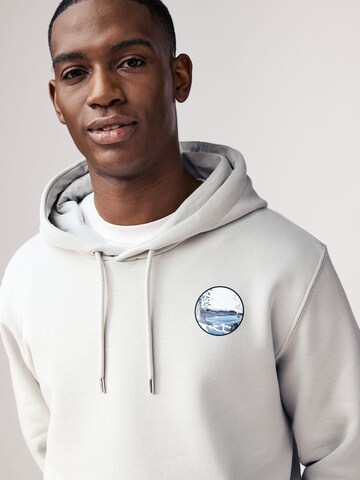 Sweat-shirt 'Hokusai' Next en gris