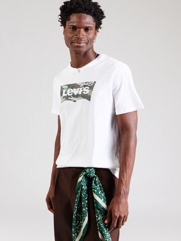 LEVI'S ® Szabványos Póló - fehér: elől