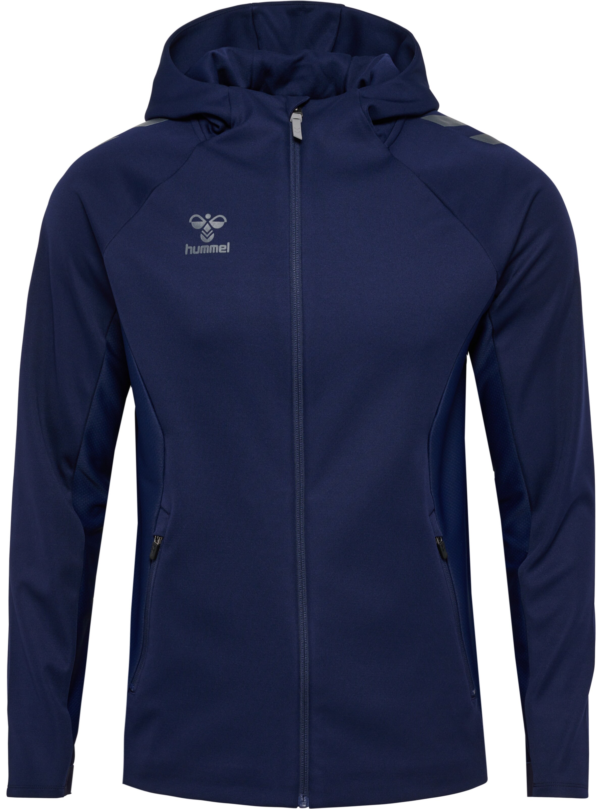 Hummel Sweatjacke 'Cima 2.0' in Blau: Vorderseite