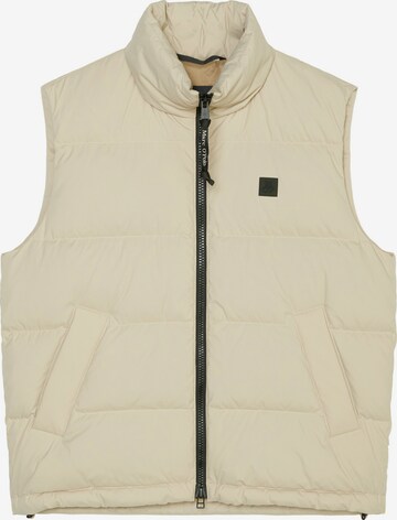 Gilet Marc O'Polo en beige : devant