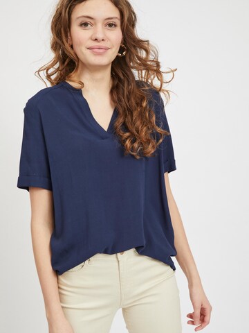 VILA Bluse 'ASHLY' in Blau