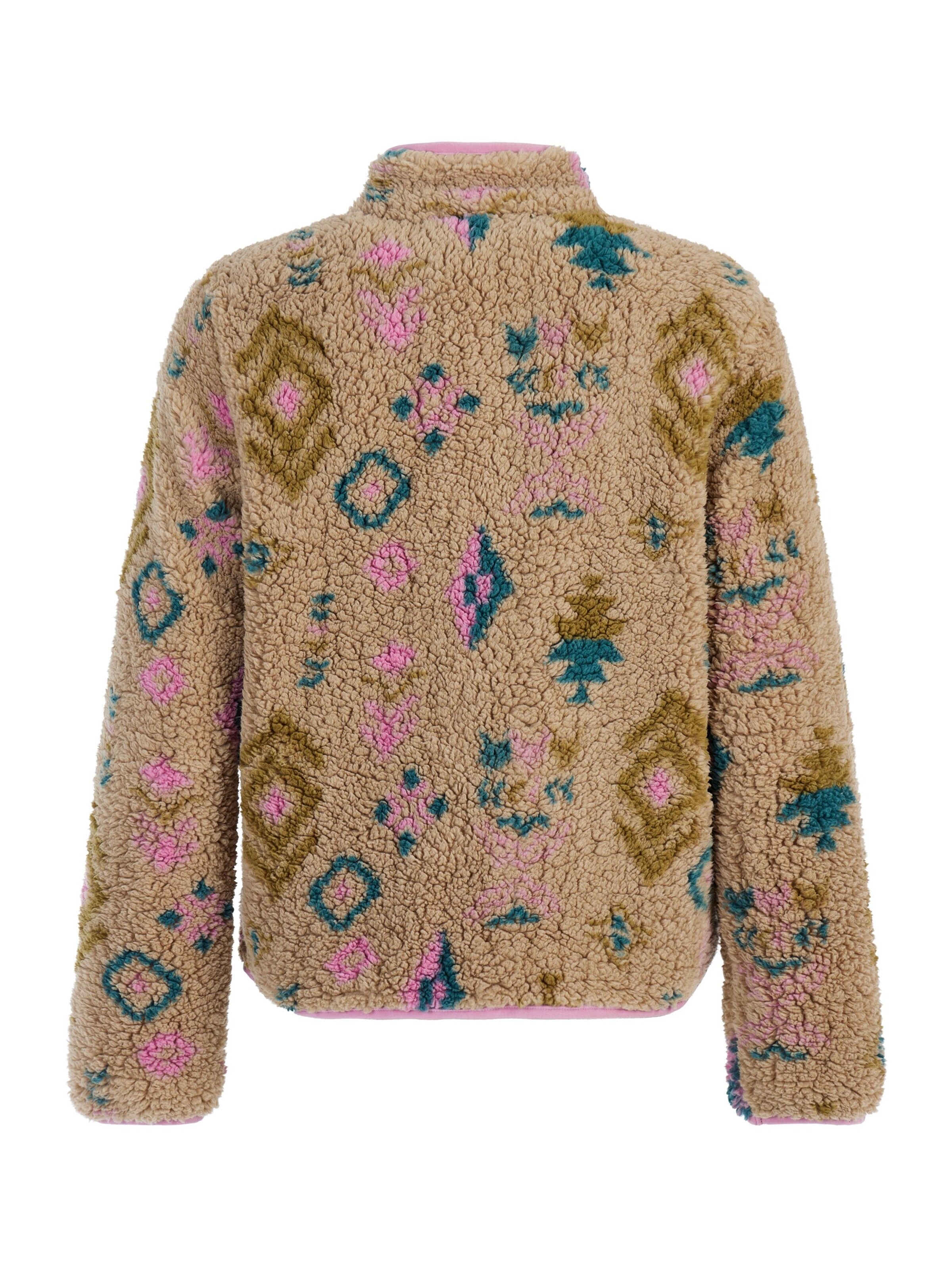 PROTEST Fleece Jacket 'Adele' in Beige