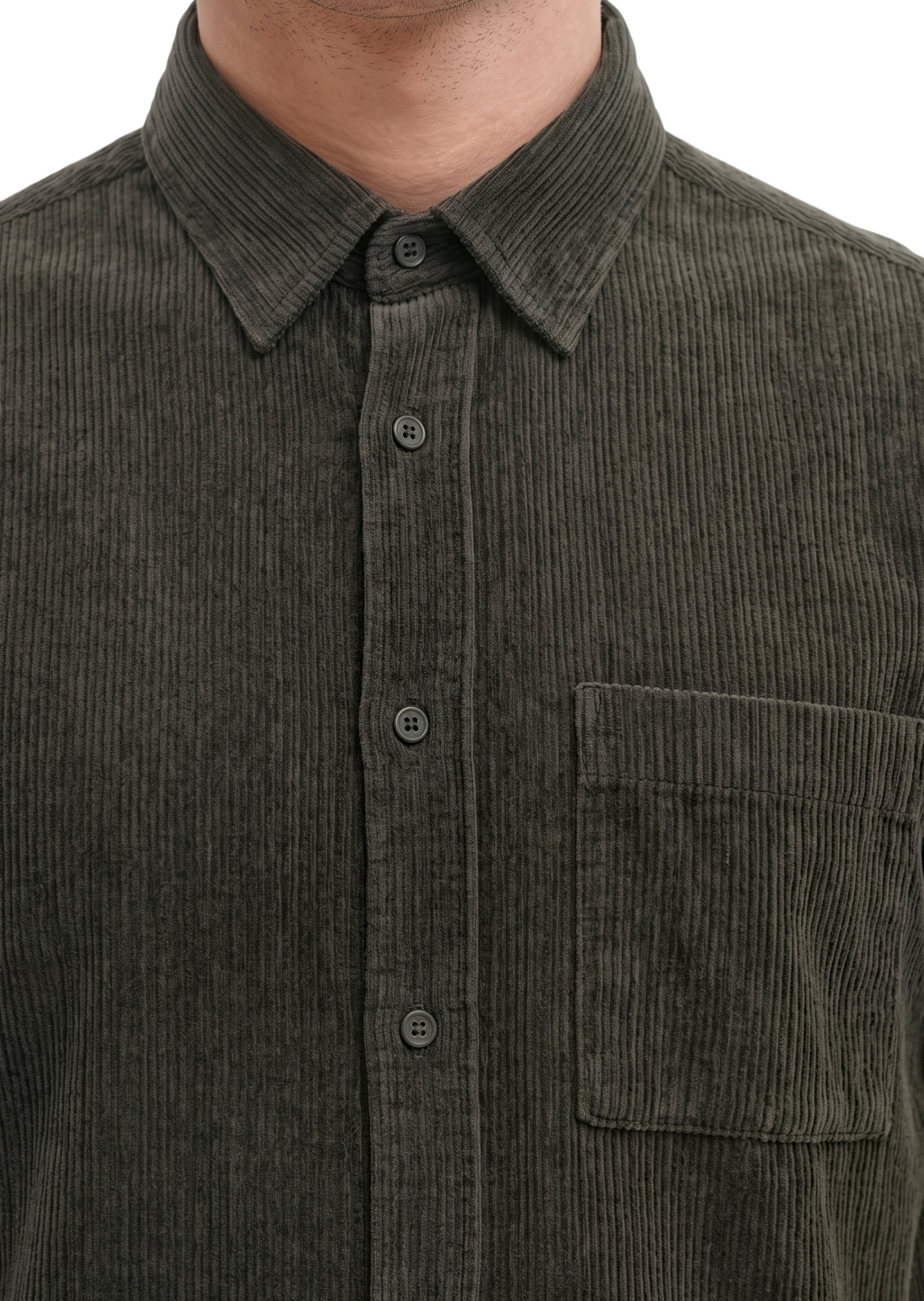 Marc O'Polo Regular Fit Hemd in Schwarz
