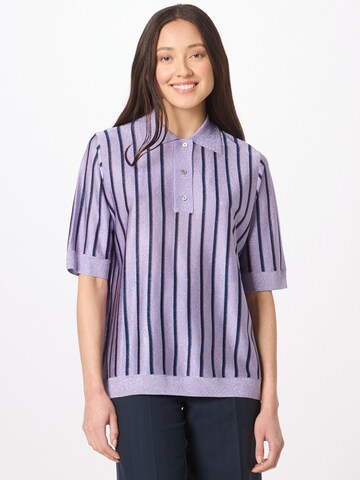 WOOD WOOD - Pullover 'Janine' em roxo: frente