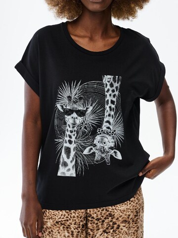Blue Shadow Bluse 'Bambi'‌ in Schwarz