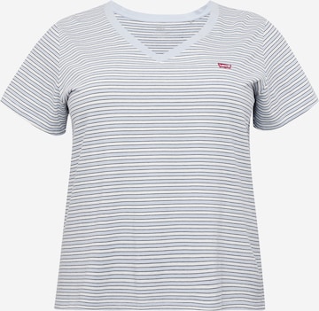 Levi's® Plus Футболка 'Perfect V-Neck Tee ' в Синий: спереди