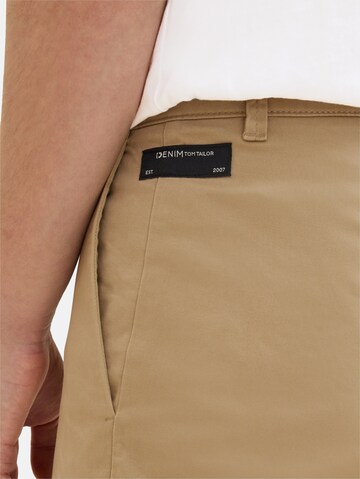 TOM TAILOR DENIM Slimfit Chino in Beige