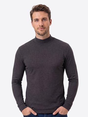 Ragman Shirt 'Basic'‌‌‌‌‌‌‌‌‌ in Grau: Vorderseite