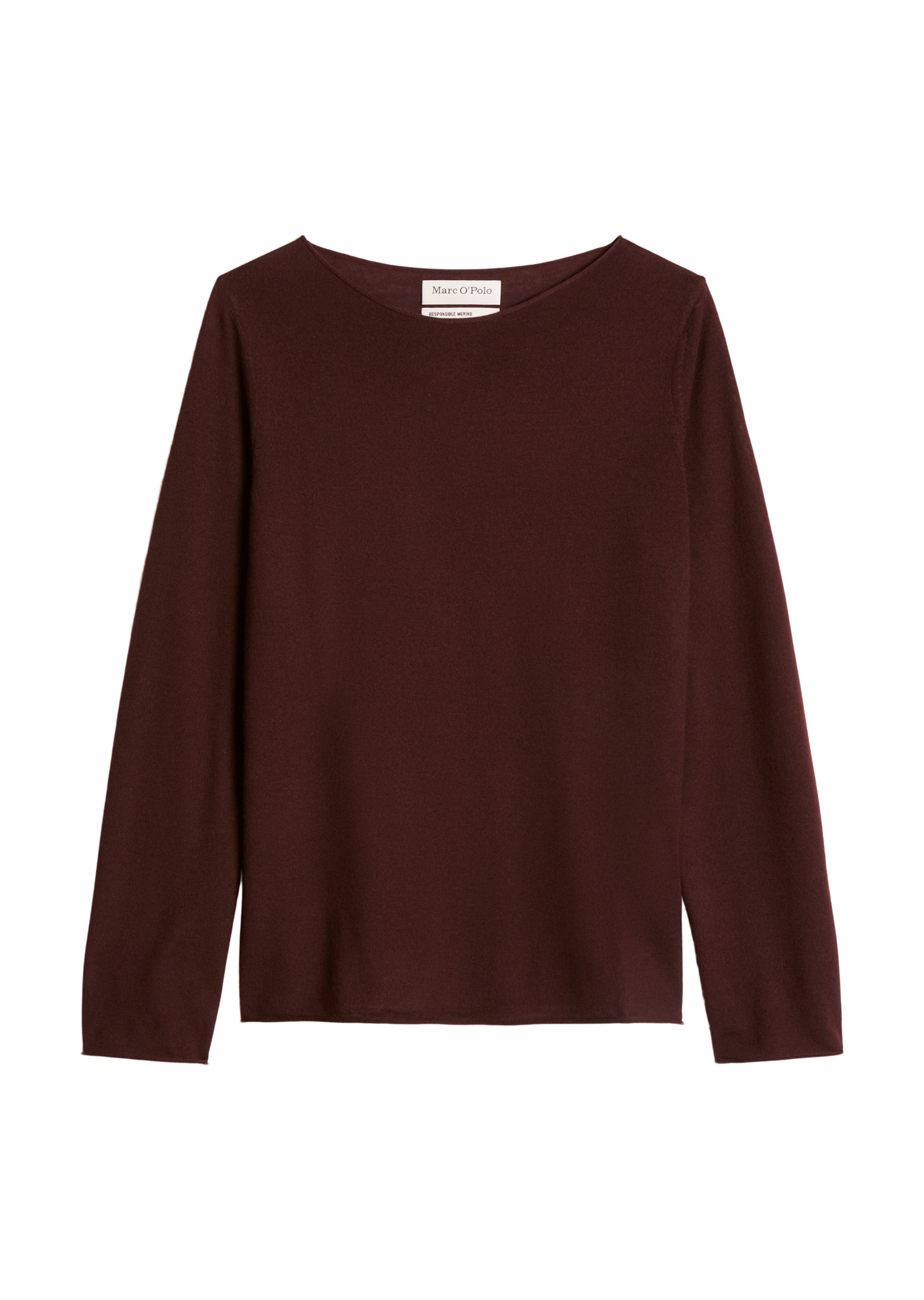 Pull-over Marc O'Polo en rouge : devant
