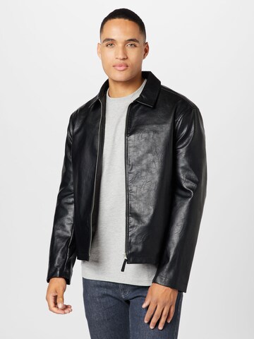 Veste mi-saison TOPMAN en noir : devant