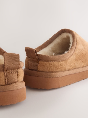 Pantoufle Next en marron