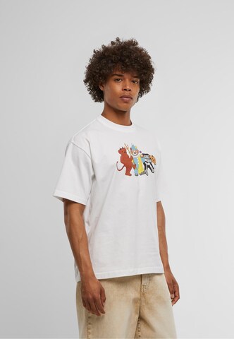 MARKET T-Shirt 'Tricky Bears' in Weiß: Vorderseite